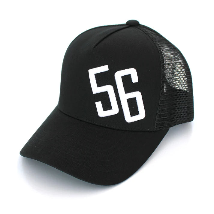 56 Bank Cap - Black