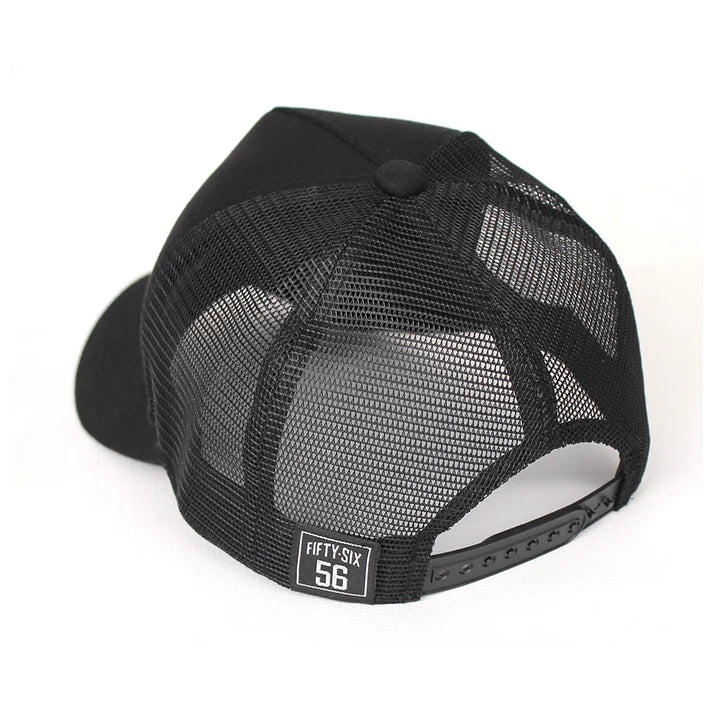56 Bank Cap - Black