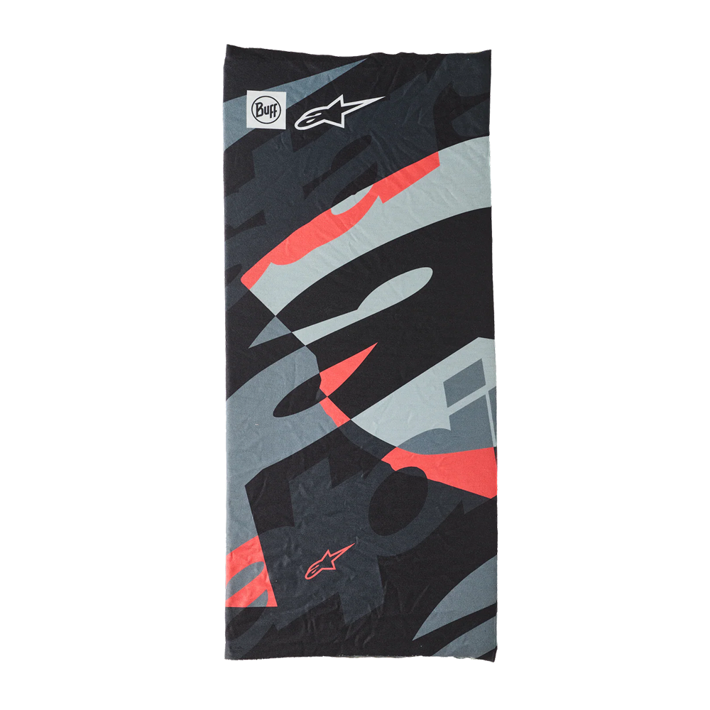 Neck Tube Buff - Black Camo Red
