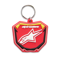 Plate Keyfob - Red Yellow Black