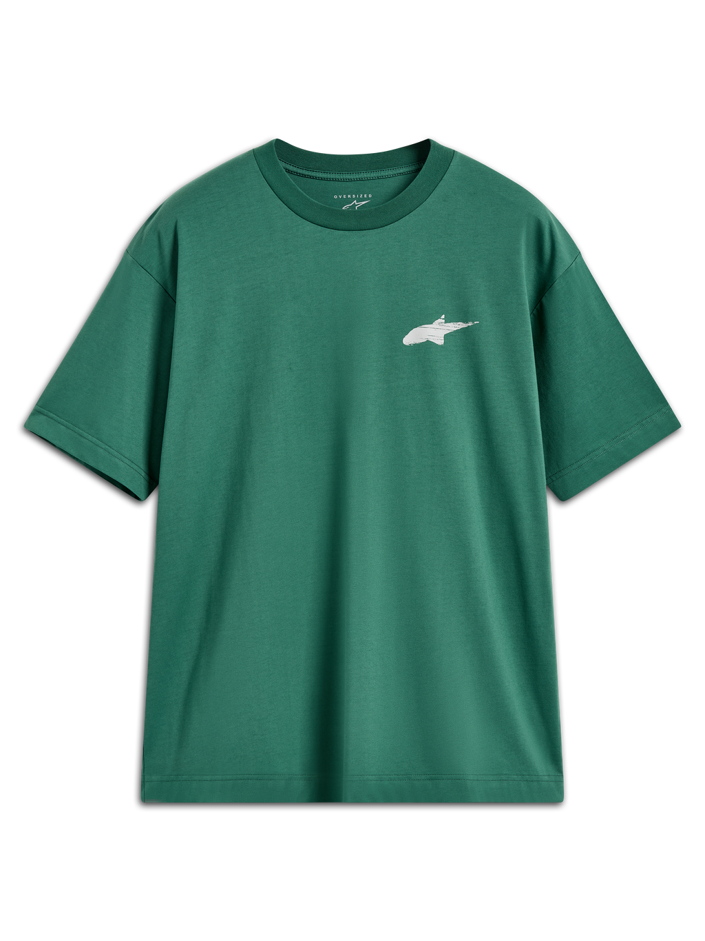 Checkback Oversized CSF Tee - Green