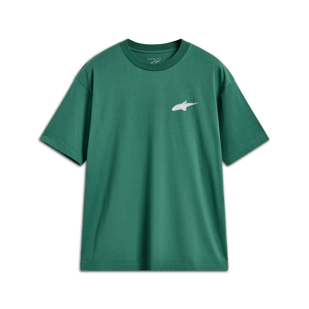 Checkback Oversized CSF Tee - Green