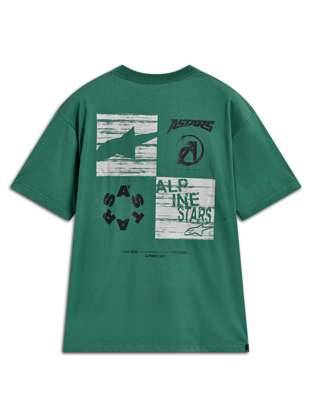 Checkback Oversized CSF Tee - Green