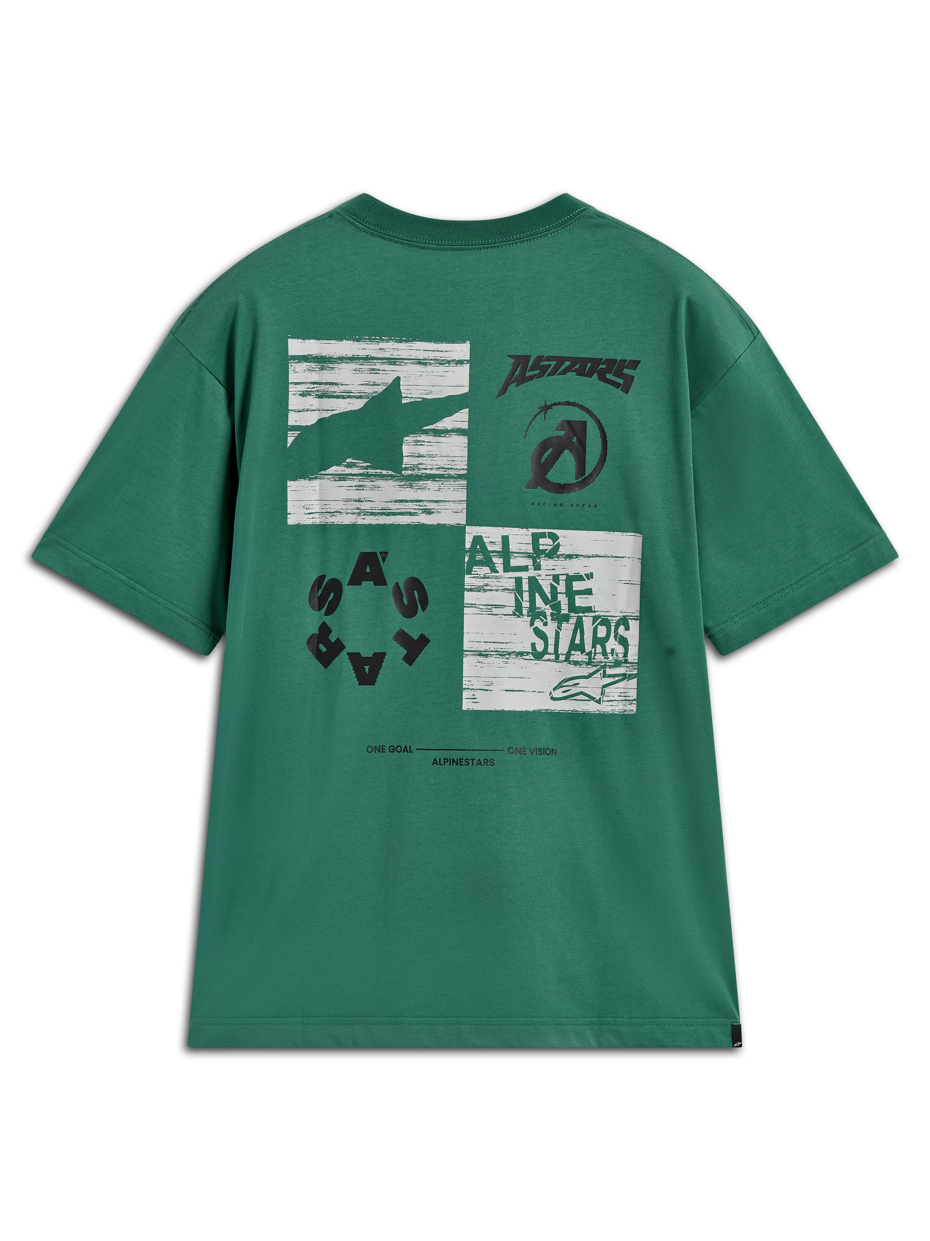 Checkback Oversized CSF Tee - Green