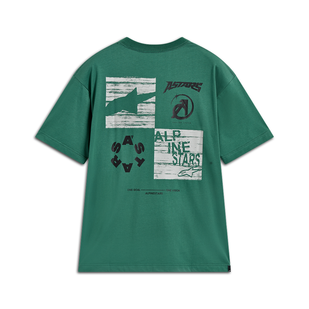 Checkback Oversized CSF Tee - Green