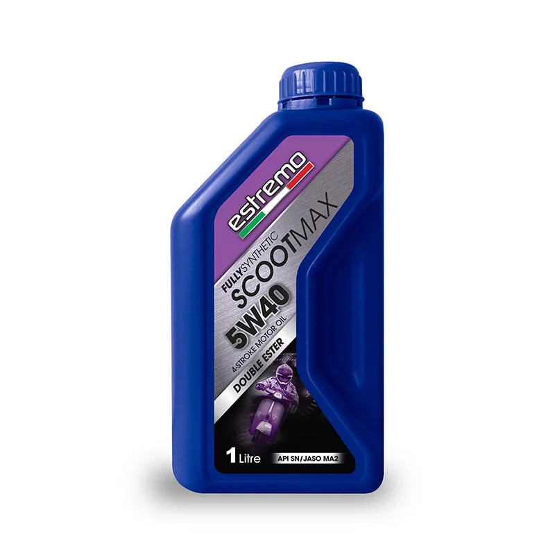 Scootmax Fully Synthetic 4-Stroke Scooter Motor Oil 5W40