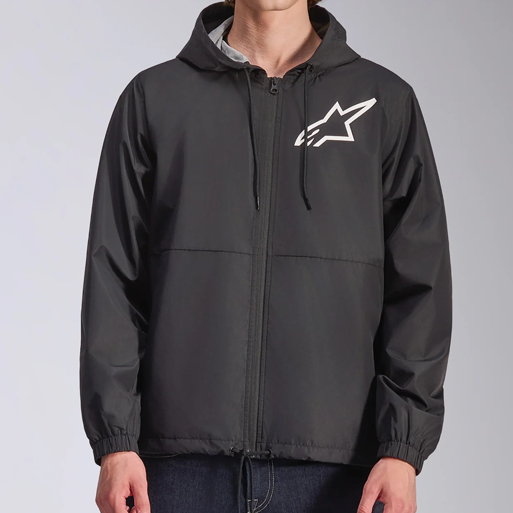 Speeder Chromium Windbreaker - Black