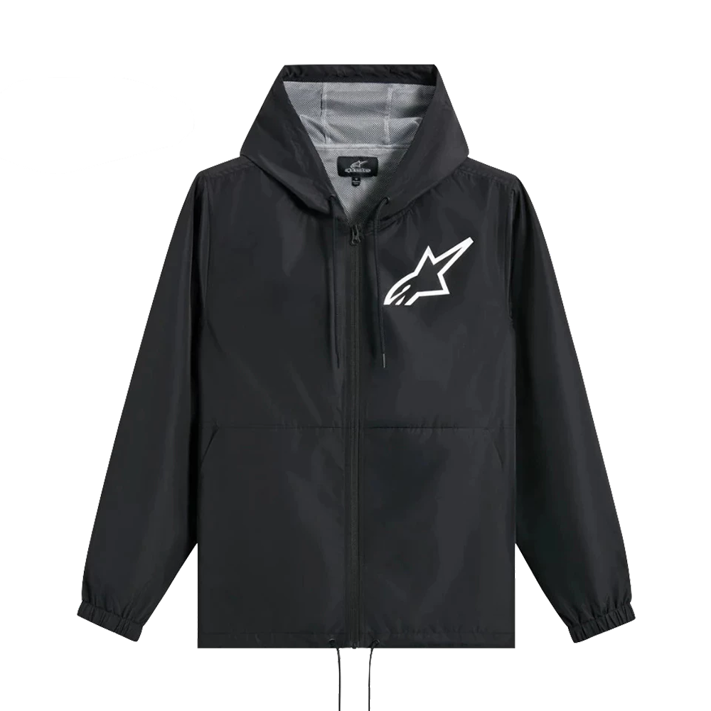 Speeder Chromium Windbreaker - Black