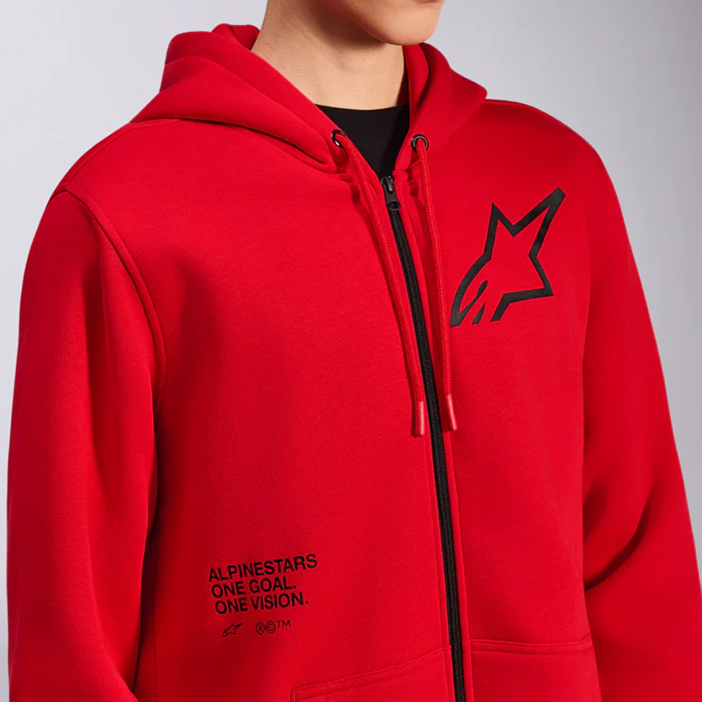 Transverse Hoodie - Red